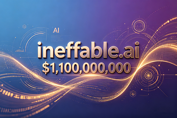 Europe's largest seed round ever: Ineffable Intelligence raises $1.1 billion, and .ai domains become a standard for AI startups.