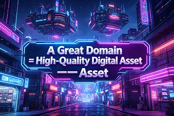 One-time investment, lifetime returns! A good domain name is a company's