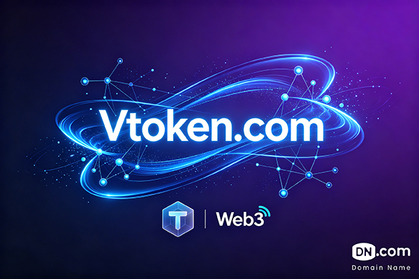 Vtoken.com域名通过DN.com成功交易，AI词元热潮下域名投资迎国际新机遇