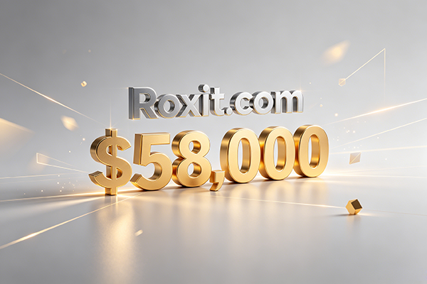 Roxit.com以58,000美元成交，硬核科技类域名成市场新热点