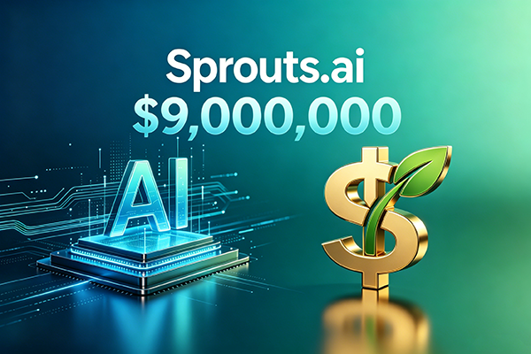 Sprouts.ai raises $9 million, redefining the value of AI domain names.
