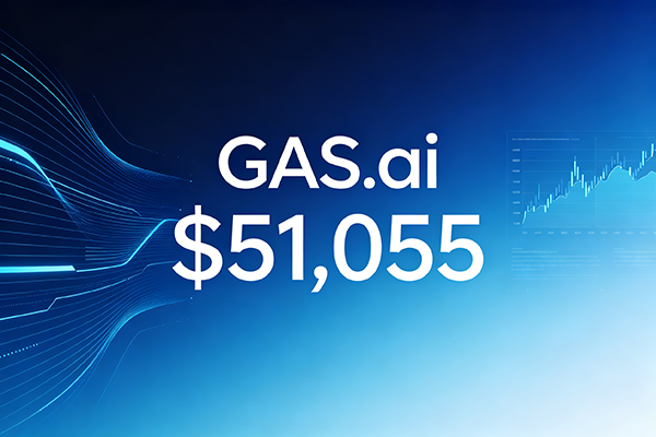 GAS.ai sold for a record-breaking $51,055, igniting the domain name market.