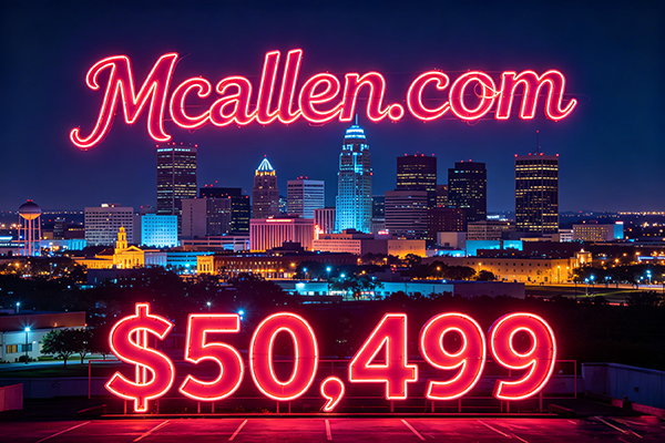边境重镇域名亮眼成交!McAllen.com以$50,499完成交易