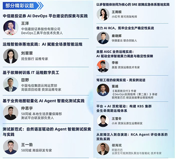 一线大厂AI 运维干货集结！第29届GOPS全球运维大会北京站完整嘉宾 & 议题曝光