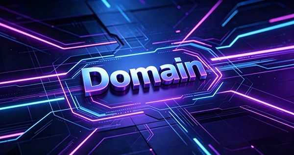 Why is a premium domain name considered a company's best compounding asset?