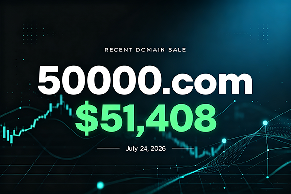 50000.com completed the transaction for $51,408.