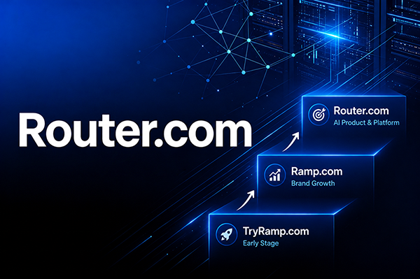 从TryRamp到Ramp，再到Router.com：一家独角兽的域名升级路径