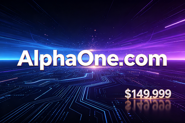AlphaOne.com以149,999美元成交：品牌型双词.com再现六位数交易