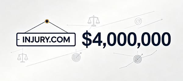 Buying a Single Word for $4 Million: The Lesson Injury.com Taught the Domain Industry