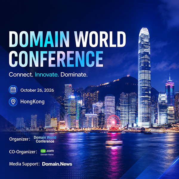 DN.com invites you to the Domain Name World Congress! See you in Hong Kong on October 26th.