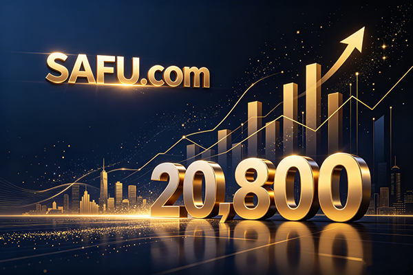 SAFU.com sold for $20,800.
