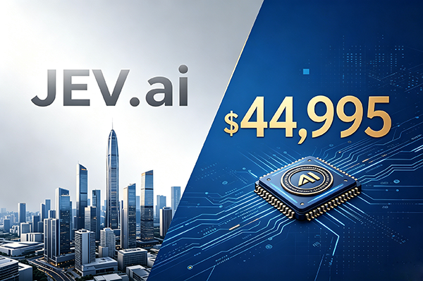JEV.ai sold for $44,995! Short .ai domains continue to be favored by tech brands.