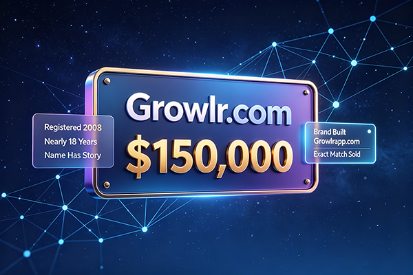 Growlr.com Sold for $150,000: The Story of a Domain with Brand History