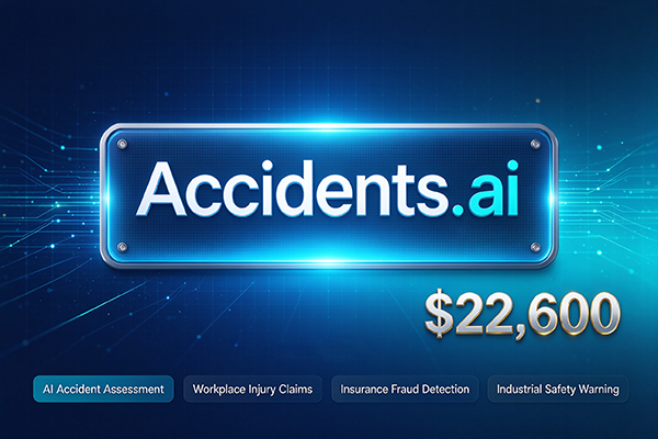 Accidents.ai Sold for $22,600: Insights into the Value of Vertical-Market .ai Domains