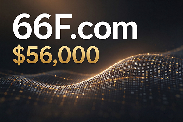 66F.com Sold for $56,000: Numeric Domains Still Command High Prices in the Short-Domain Market