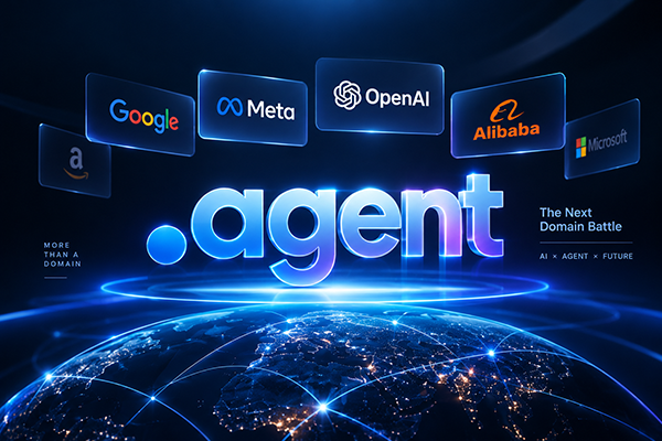 13家争抢一个后缀！Google、OpenAI、Meta为何都盯上了.agent？