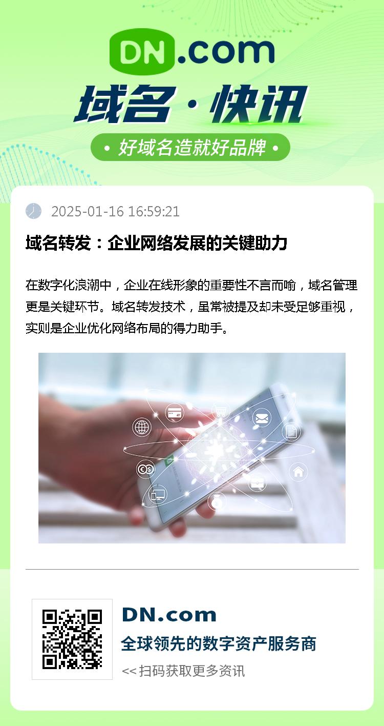 域名转发：企业网络发展的关键助力