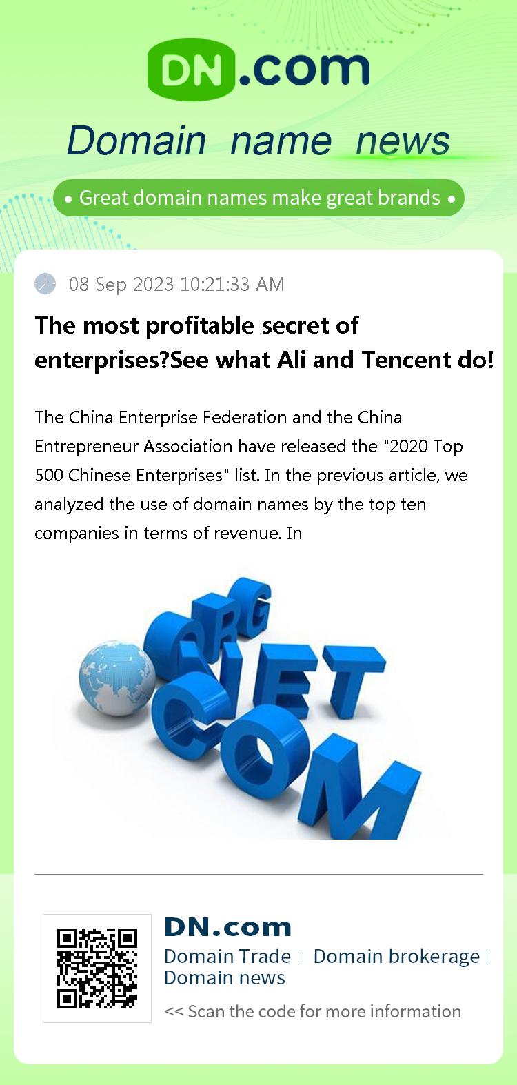 The most profitable secret of enterprises?See what Ali and Tencent do!