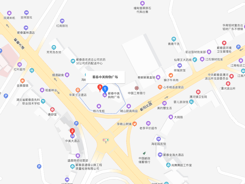 中美超市附近