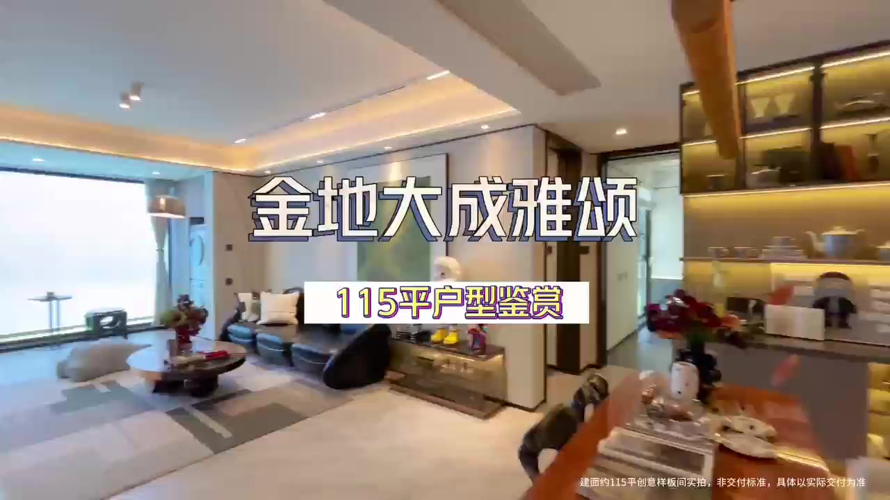 金地大成雅颂样板间视频