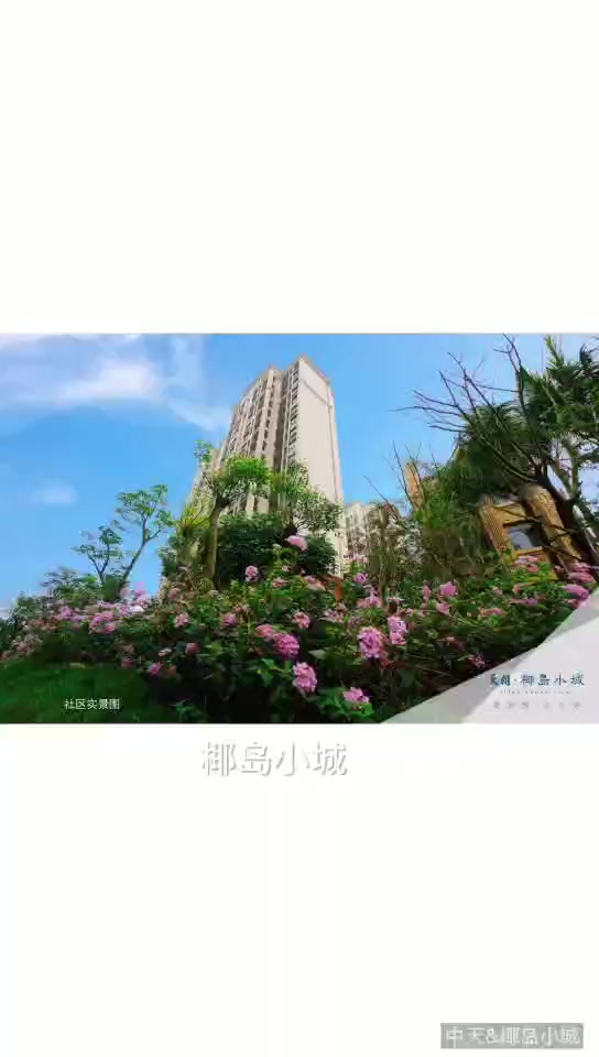椰岛小城小区实景