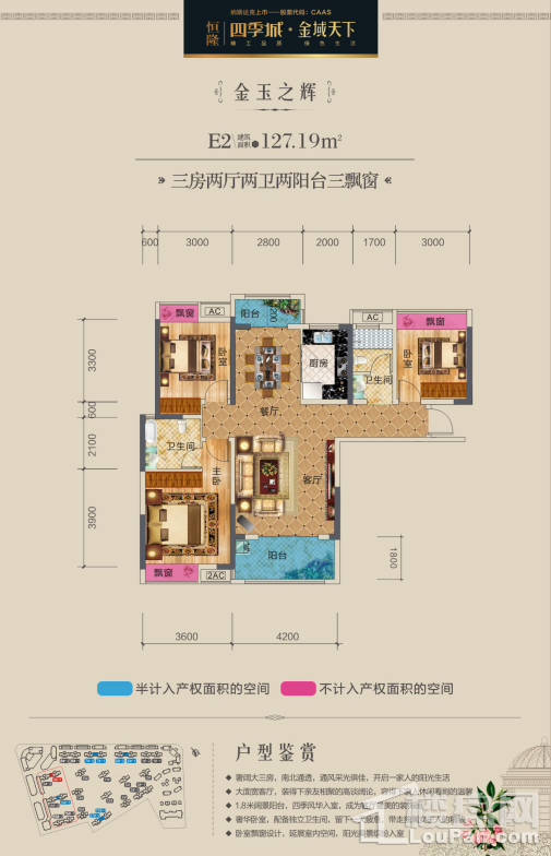 恒隆四季城户型图