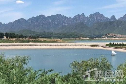 揽岳·阅湖山实景图