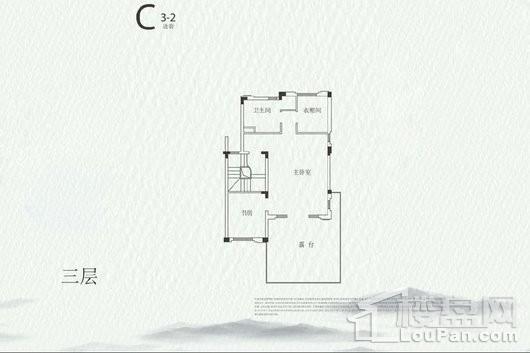 恒大御湖庄园C3-2户型243-252平-三层 5室2厅4卫1厨