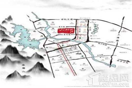 金鹏山河印交通图