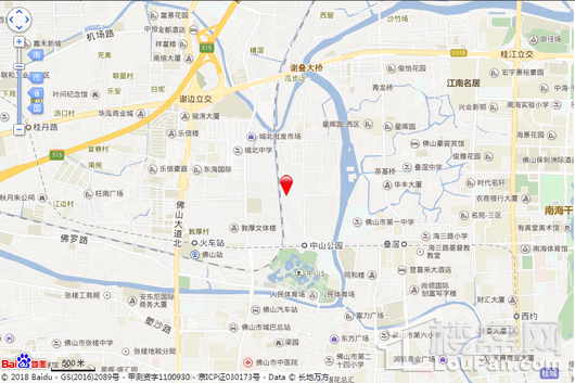 滨江首府电子地图