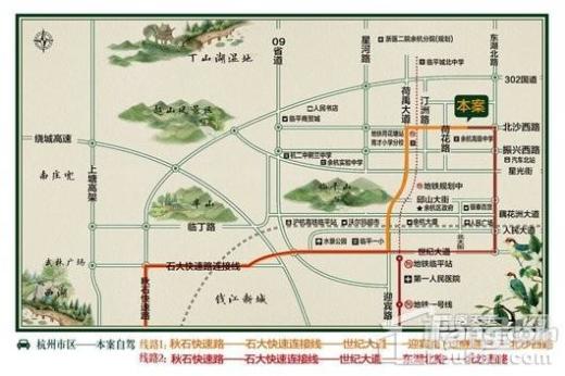 中铁九逸交通图
