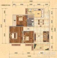 上海公馆B2户型，三房两厅一卫，95.59㎡ 3室2厅1卫1厨