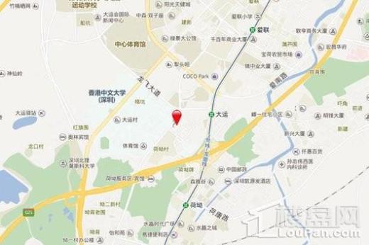 颐安·都会中央3期交通图