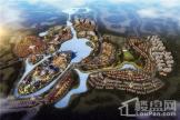 武汉恒大科技旅游城鸟瞰图