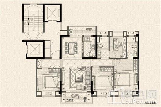 平阳碧桂园建面约125㎡ 4室2厅2卫1厨