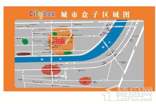 湘潭城市盒子citybox区位交通图