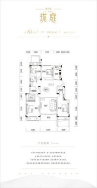 天元美居乐珑庭A1户型图