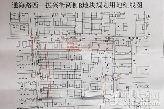 东泰仕林首府B地块红线图