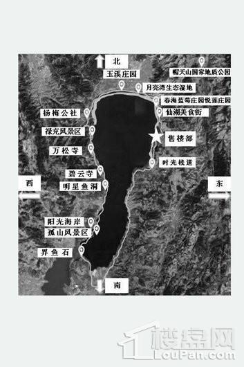 中国·抚仙湖国际旅游度假区交通图