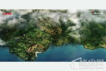 中国·抚仙湖国际旅游度假区鸟瞰效果图