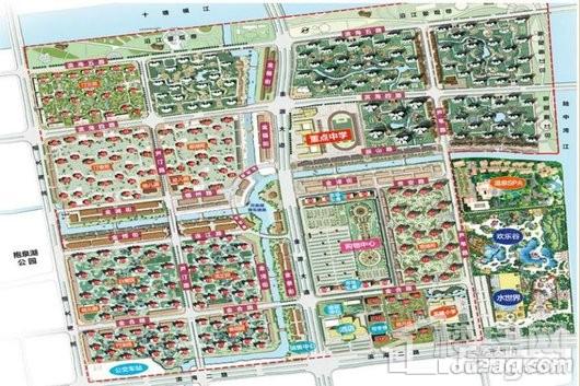 杭州湾世纪城平面规划图