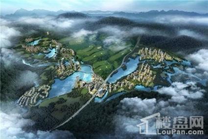 绿地·樾湖国际生态城实景图
