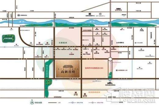 聚丰·高新首府交通图