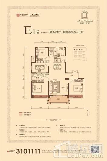 东岭海棠宸景户型图