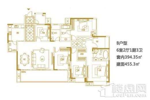 长嘉汇两江峯户型图