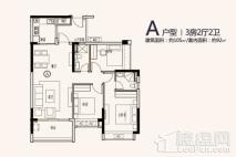 东基·童梦天下T5栋A户型105㎡ 3室2厅2卫1厨