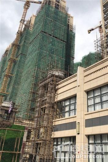 民泰·九峰在建楼栋绿网