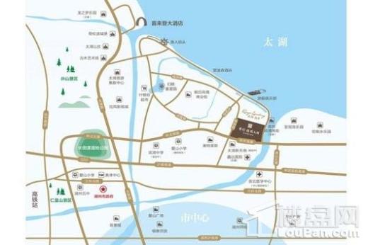 首创·禧瑞太湖交通图