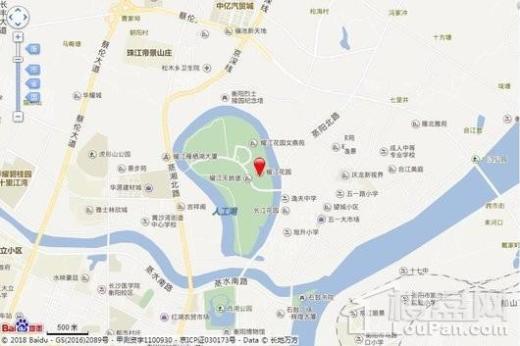 耀江花园天鹅堡交通图