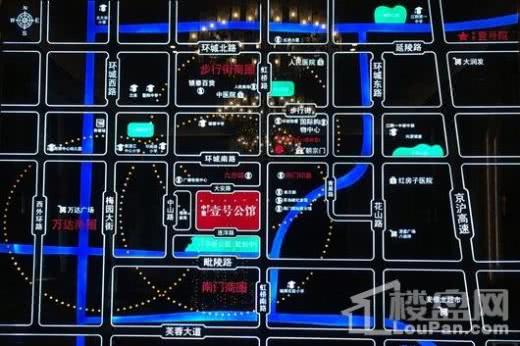 中梁·壹号公馆（华隆广场）交通图